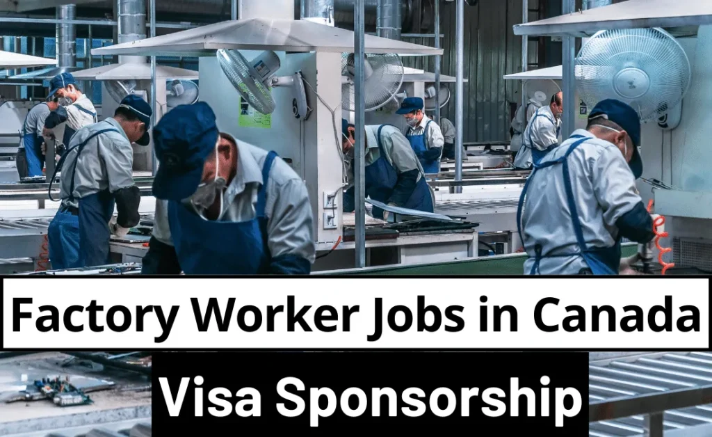 Factory Worker Jobs in Canada with Visa Sponsorship 2024