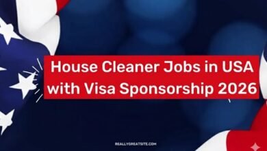 House Cleaner Jobs in USA with Visa Sponsorship 2026