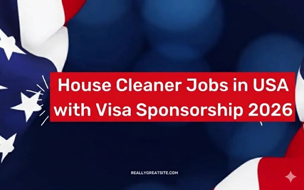 House Cleaner Jobs in USA with Visa Sponsorship 2026