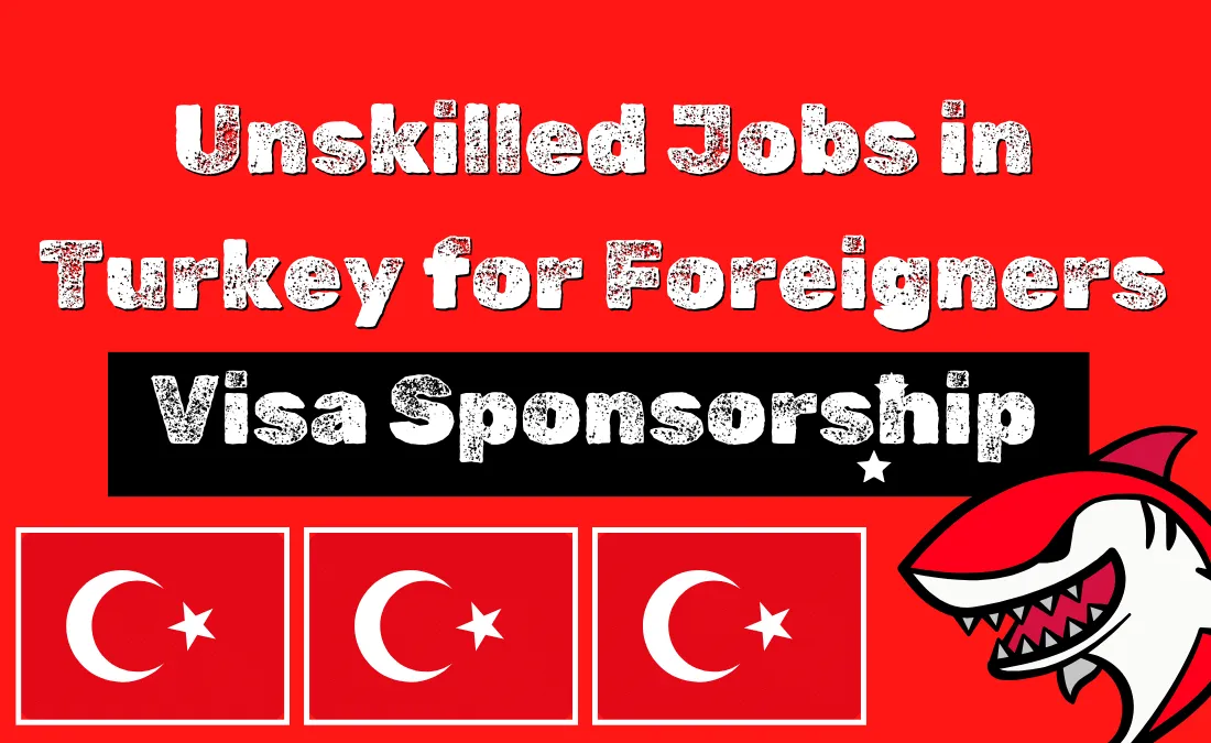 Unskilled Jobs in Turkey for Foreigners Visa Sponsorship
