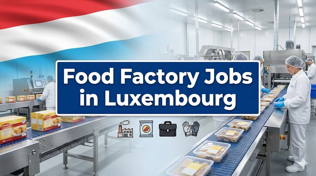 Food Factory Jobs in Luxembourg for Foreigners 2026