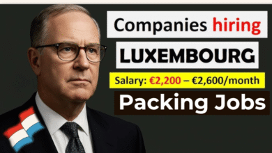 Packing Jobs in Luxembourg with Visa Sponsorship 2026