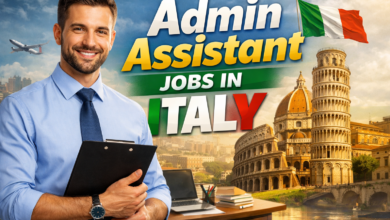 Admin Assistant Jobs in Italy with Visa Sponsorship 2026