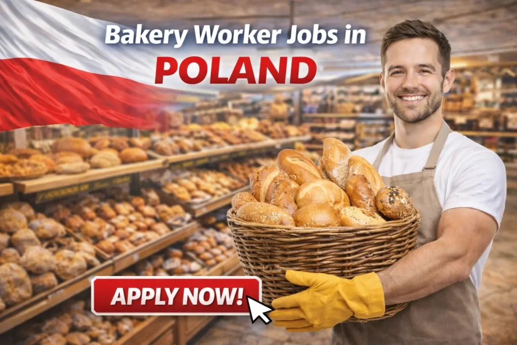 Bakery Worker Jobs in Poland with Visa Sponsorship 2026
