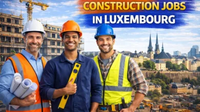 Construction Jobs in Luxembourg with Visa Sponsorship 2026 (EUR 5,800 to EUR 6,400 Per Month)