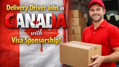 Delivery Driver Jobs in Canada with Visa Sponsorship 2026 (CAD $17 to $25 Hourly)