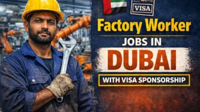 Factory Worker Jobs in Dubai with Visa Sponsorship 2026