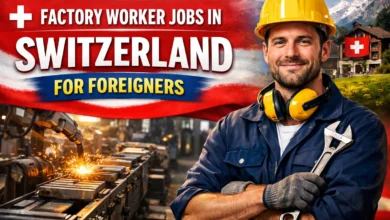 Factory Worker Jobs in Switzerland for Foreigners 2026