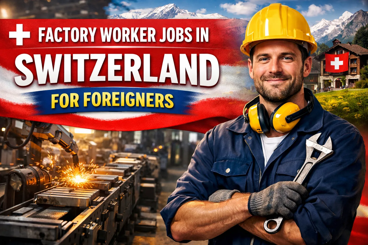 Factory Worker Jobs in Switzerland for Foreigners 2026