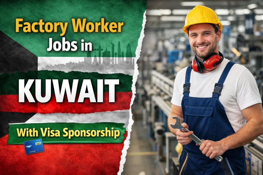 Factory Worker Jobs in Kuwait With Visa Sponsorship 2026
