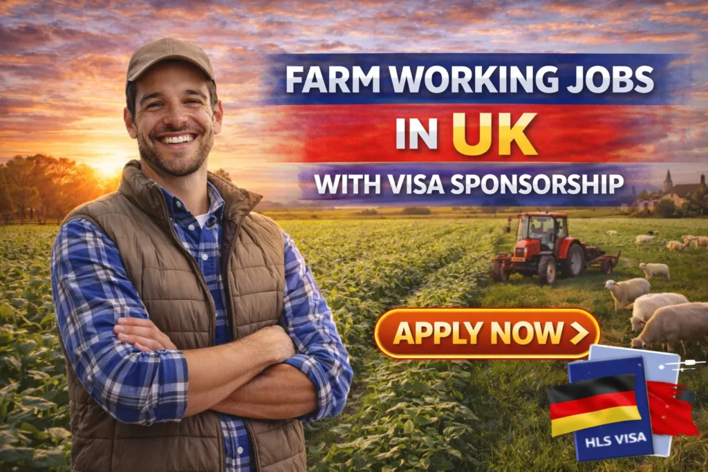 Farm Working Jobs in UK with Visa Sponsorship 2026