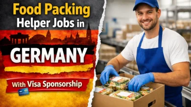 Food Packing Helper Jobs in Germany With Visa Sponsorship 2026