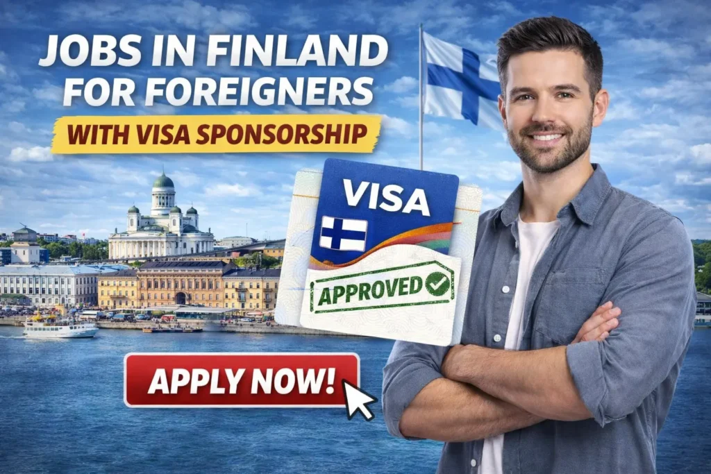 Jobs in Finland for Foreigners with Visa Sponsorship 2026