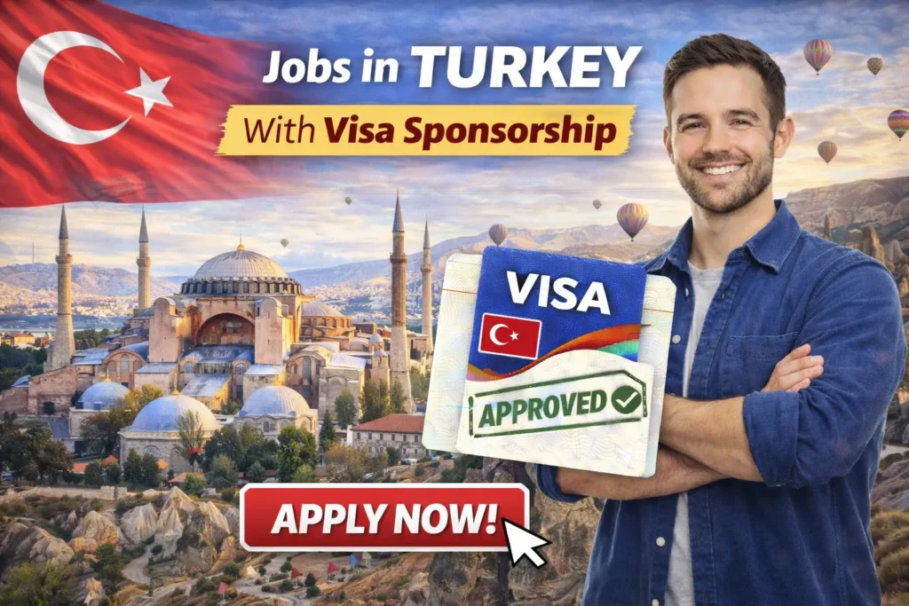 Jobs in Turkey With Visa Sponsorship 2026