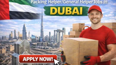 Packing Helper/General Helper Jobs in Dubai with Visa Sponsorship 2026