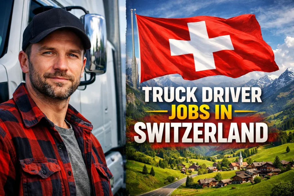 Truck Driver Jobs In Switzerland With Visa Sponsorship 2026