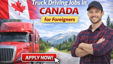Truck Driving Jobs in Canada for Foreigners with Visa Sponsorship 2026