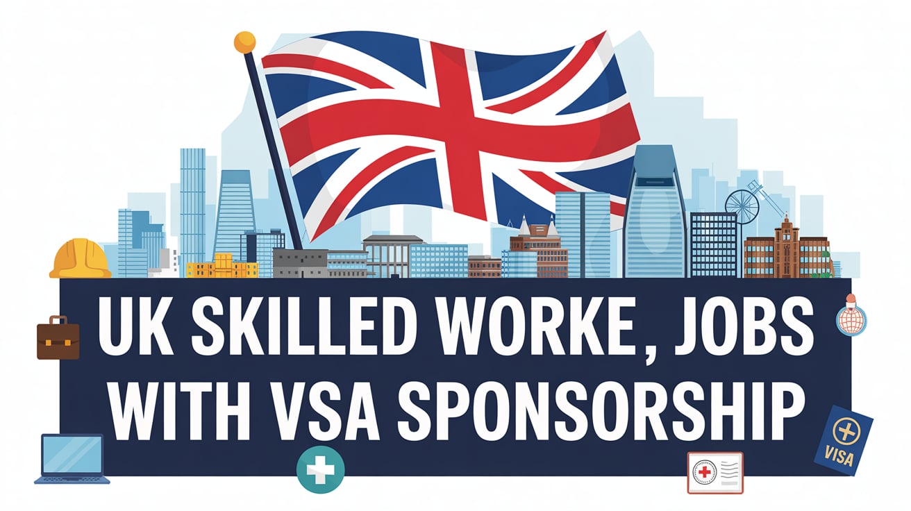 UK Skilled Worker Jobs with Visa Sponsorship 2026: Apply Now