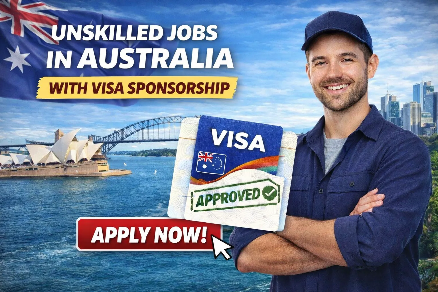 Unskilled Jobs in Australia with Visa Sponsorship 2026