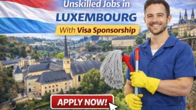 Unskilled Jobs in Luxembourg With Visa Sponsorship 2026