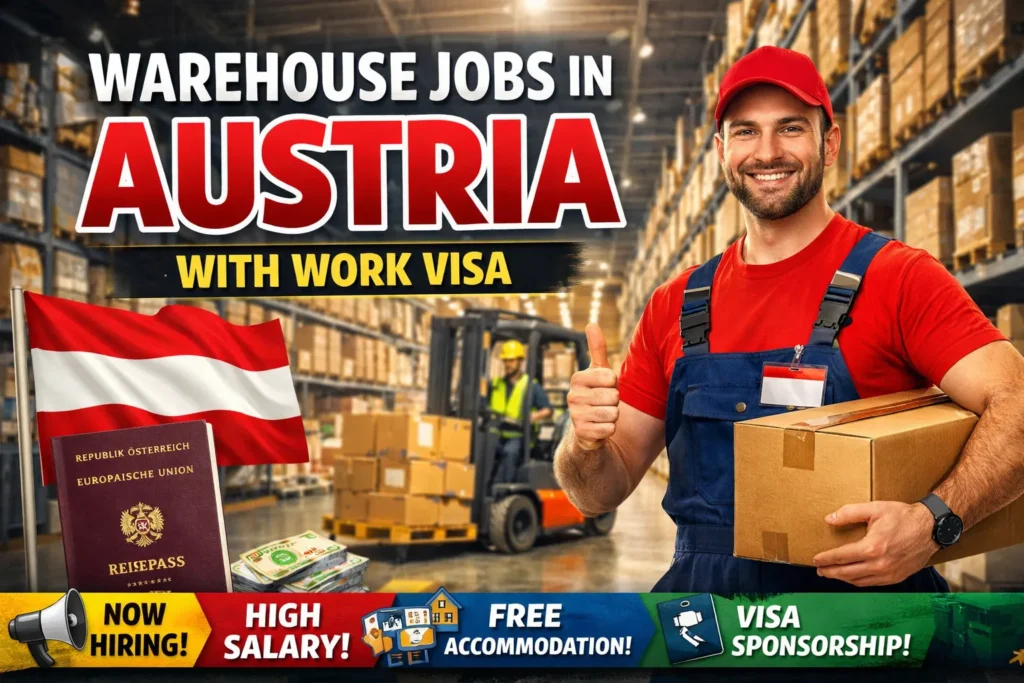 Warehouse Jobs in Austria with Work Visa 2026