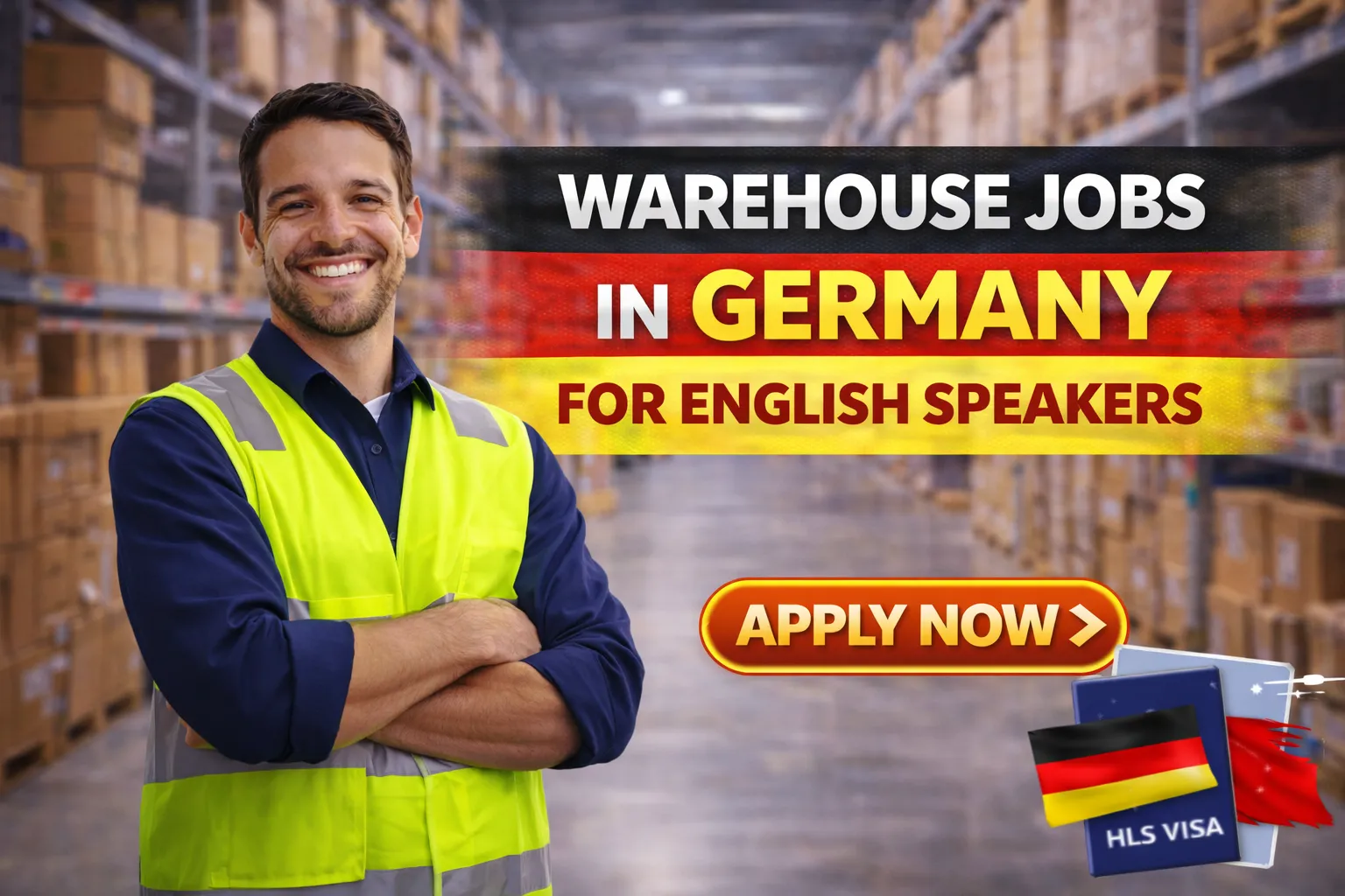 Warehouse Jobs in Germany for English Speakers 2026