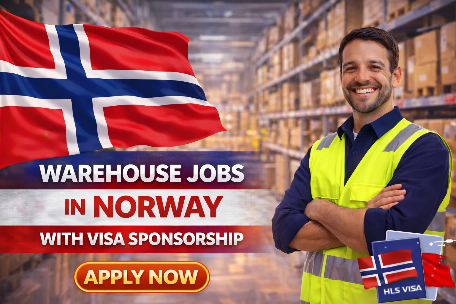 Warehouse Jobs in Norway with Visa Sponsorship 2026