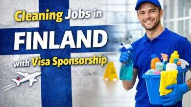 Cleaning Jobs in Finland with Visa Sponsorship 2026