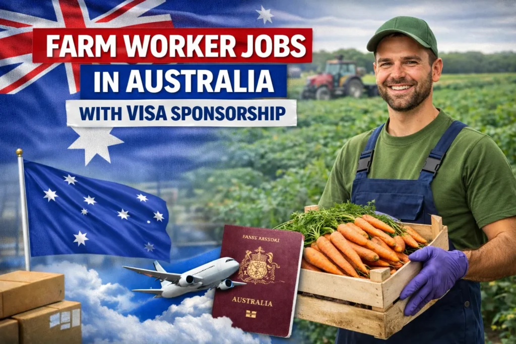 Farm Worker Jobs in Australia with Visa Sponsorship 2026