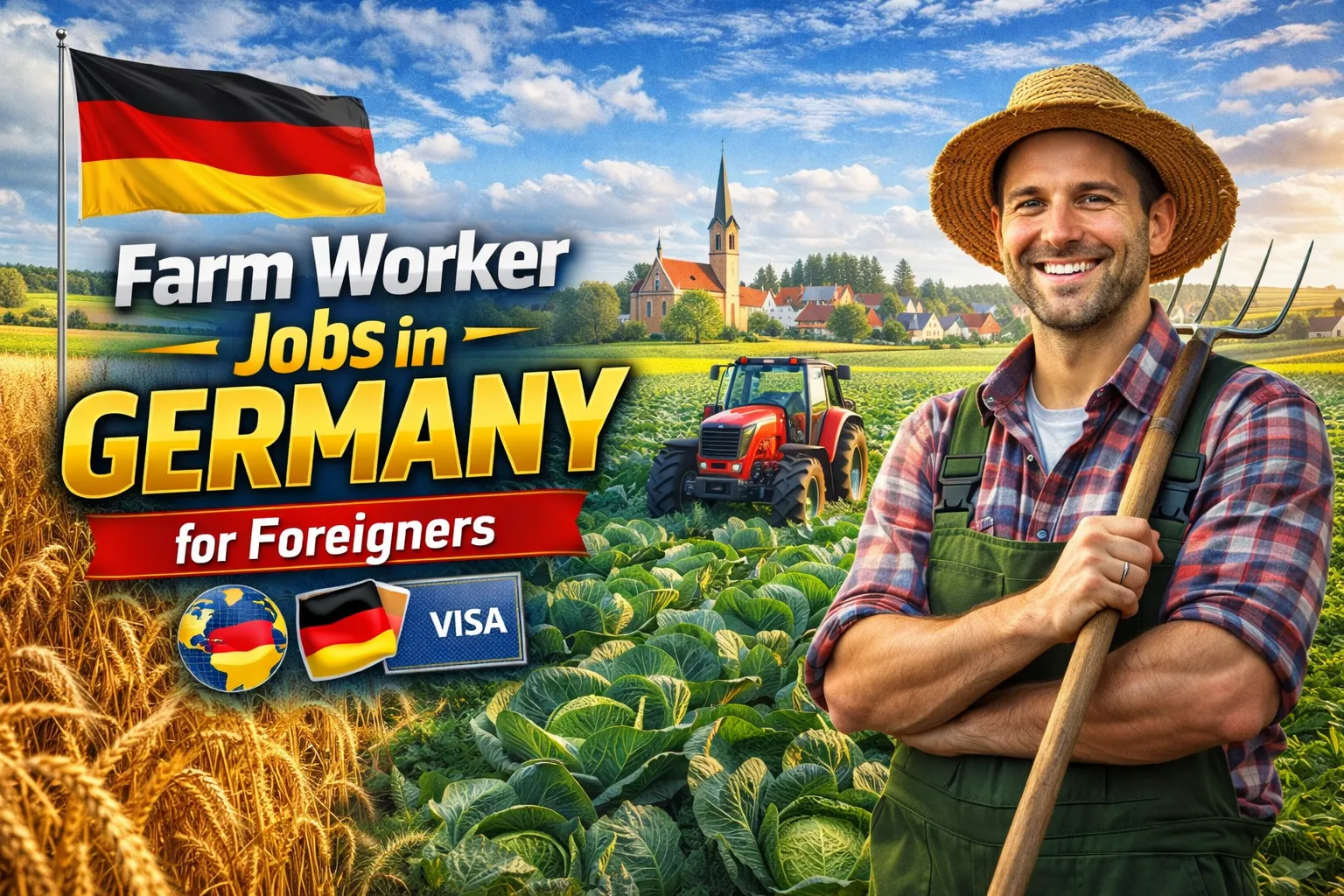 Farm Worker Jobs in Germany for Foreigners with Visa Sponsorship 2026