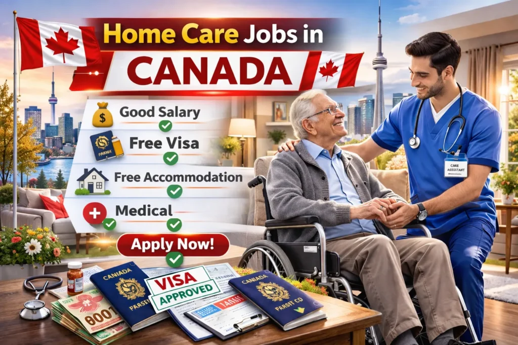Home Care Jobs in Canada with Visa Sponsorship 2026
