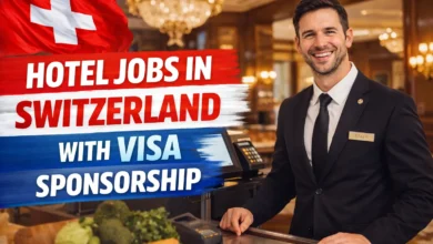 Hotel Jobs in Switzerland with Visa Sponsorship 2026