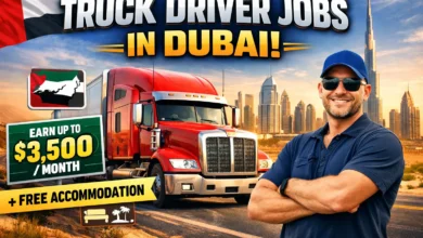Truck Driver Jobs in Dubai with Visa Sponsorship 2026