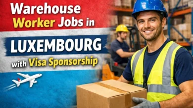 Warehouse Worker Jobs in Luxembourg with Visa Sponsorship 2026