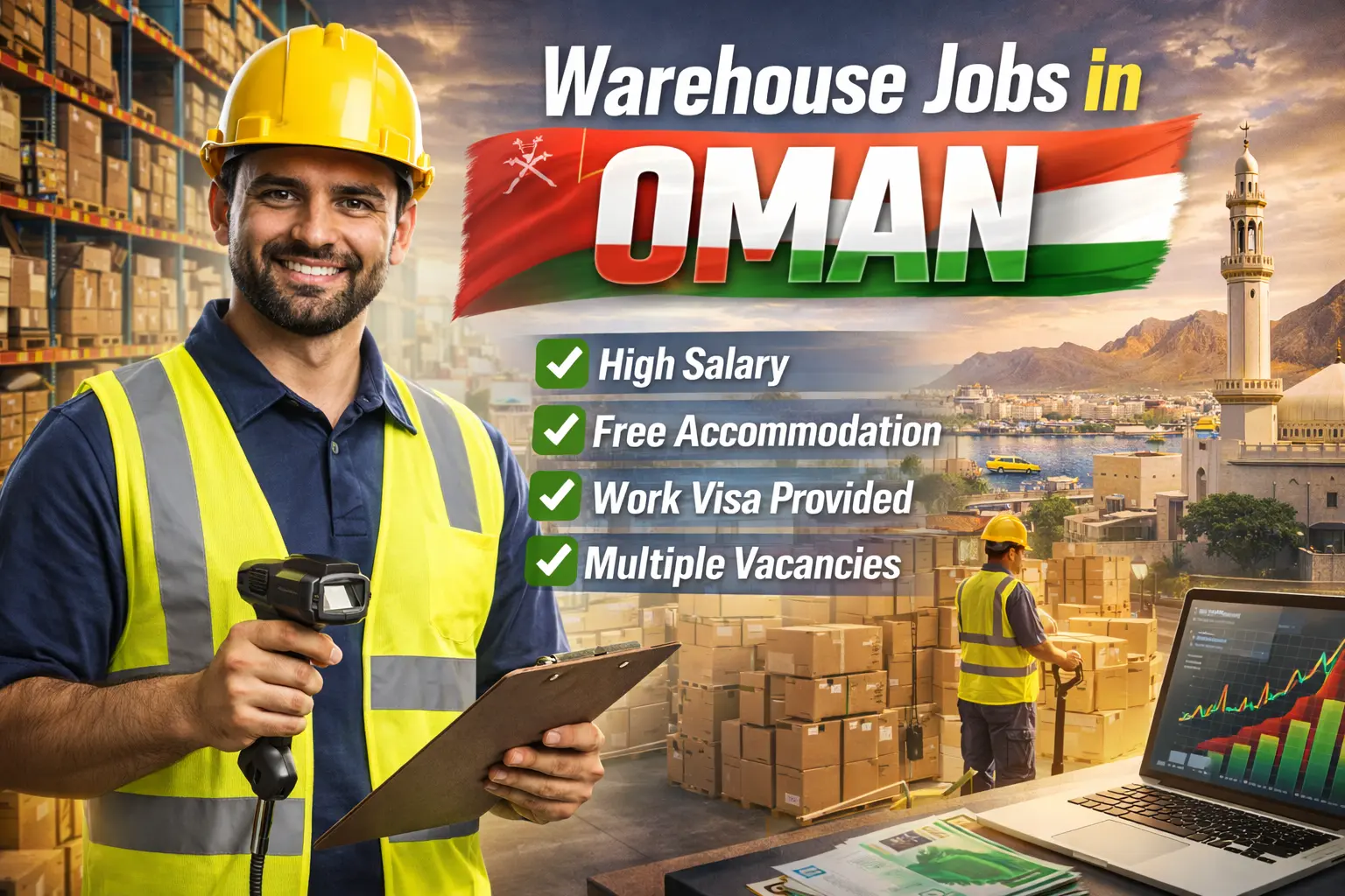 Warehouse Jobs in Oman with Visa Sponsorship 2026