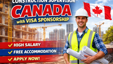 Construction Supervisor Jobs in Canada with Visa Sponsorship 2026
