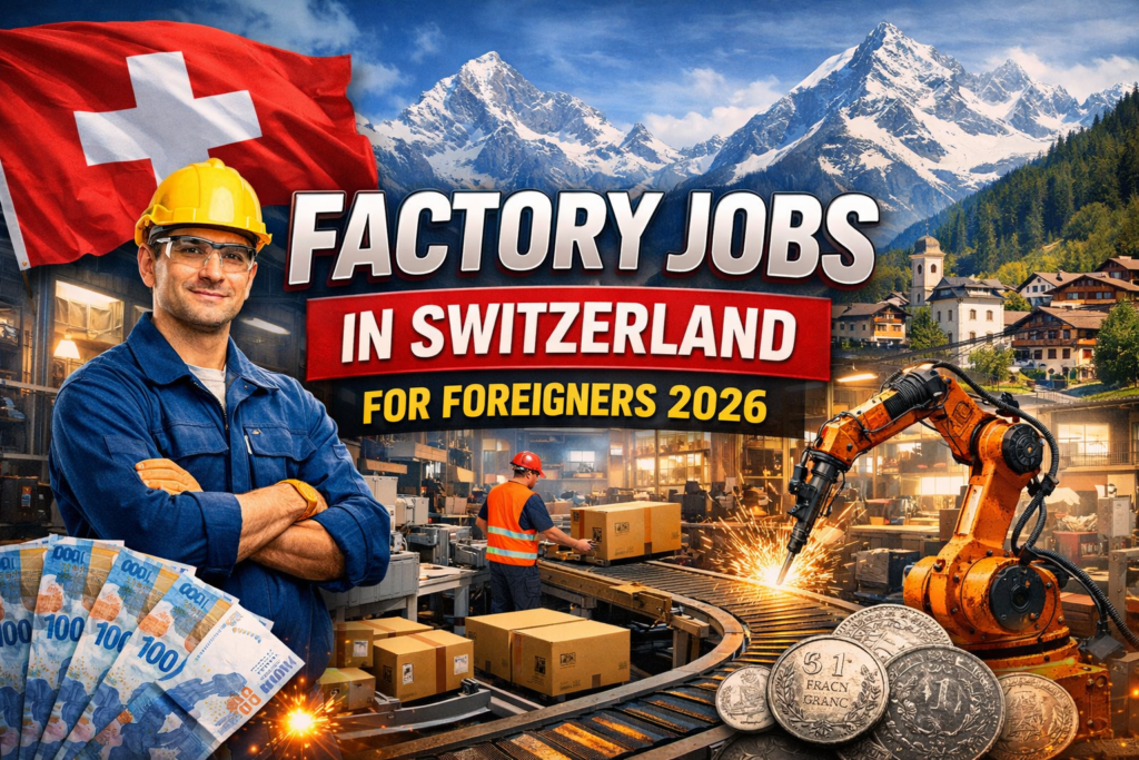 Factory Jobs in Switzerland for Foreigners 2026