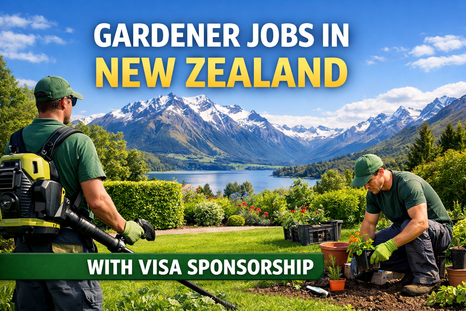 Gardener Jobs in New Zealand with Visa Sponsorship 2026