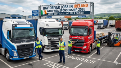 HGV Driver Jobs in Ireland with Visa Sponsorship 2026