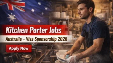 Kitchen Porter Jobs in Australia with Visa Sponsorship 2026
