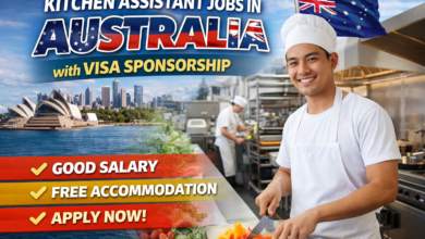 Kitchen Assistant Jobs in Australia with Visa Sponsorship 2026