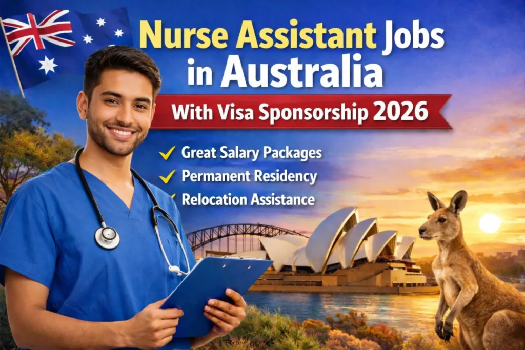 Nurse Assistant Jobs in Australia with Visa Sponsorship 2026