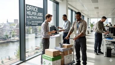Office Helper Jobs in Netherlands with Visa Sponsorship 2026