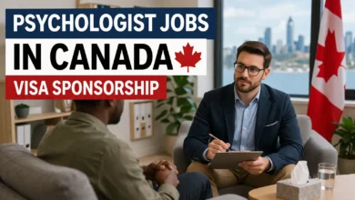 Psychologist Jobs in Canada with Visa Sponsorship 2026