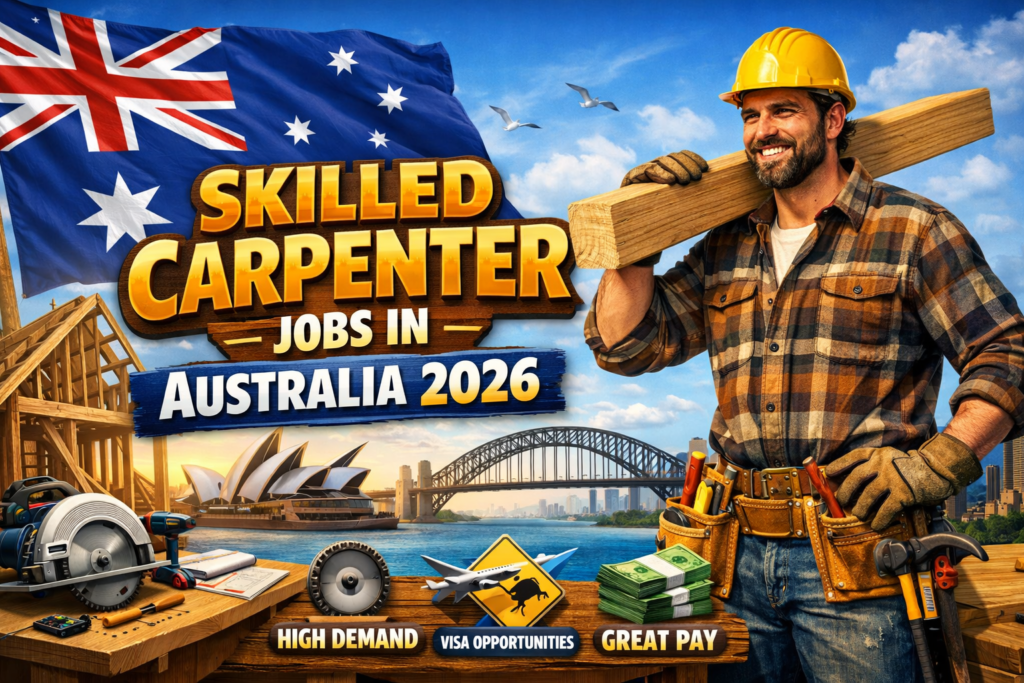 Skilled Carpenter Jobs in Australia 2026