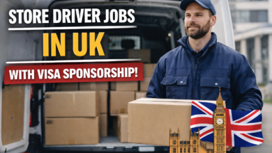 Store Driver Jobs in UK with Visa Sponsorship 2026