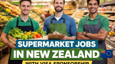 Supermarket Jobs in New Zealand with Visa Sponsorship 2026
