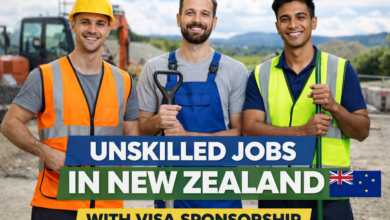 Unskilled Jobs in New Zealand with Visa Sponsorship in 2026