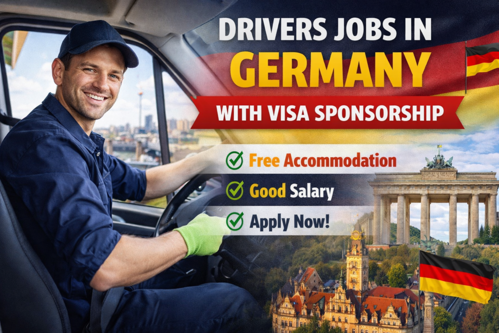 Drivers Jobs in Germany with Visa Sponsorship 2026