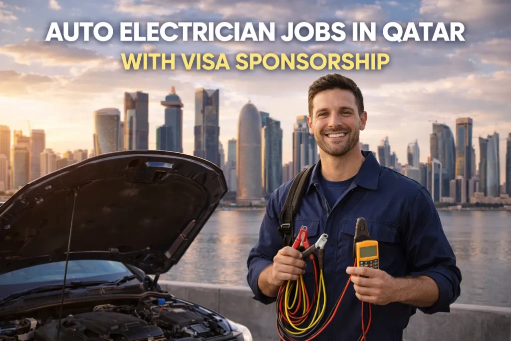 Auto Electrician Jobs in Qatar with Visa Sponsorship 2026
